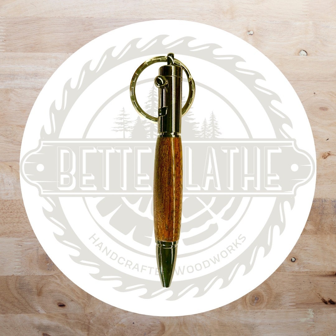 Mini Bolt Action Pen Keychain - Etsy