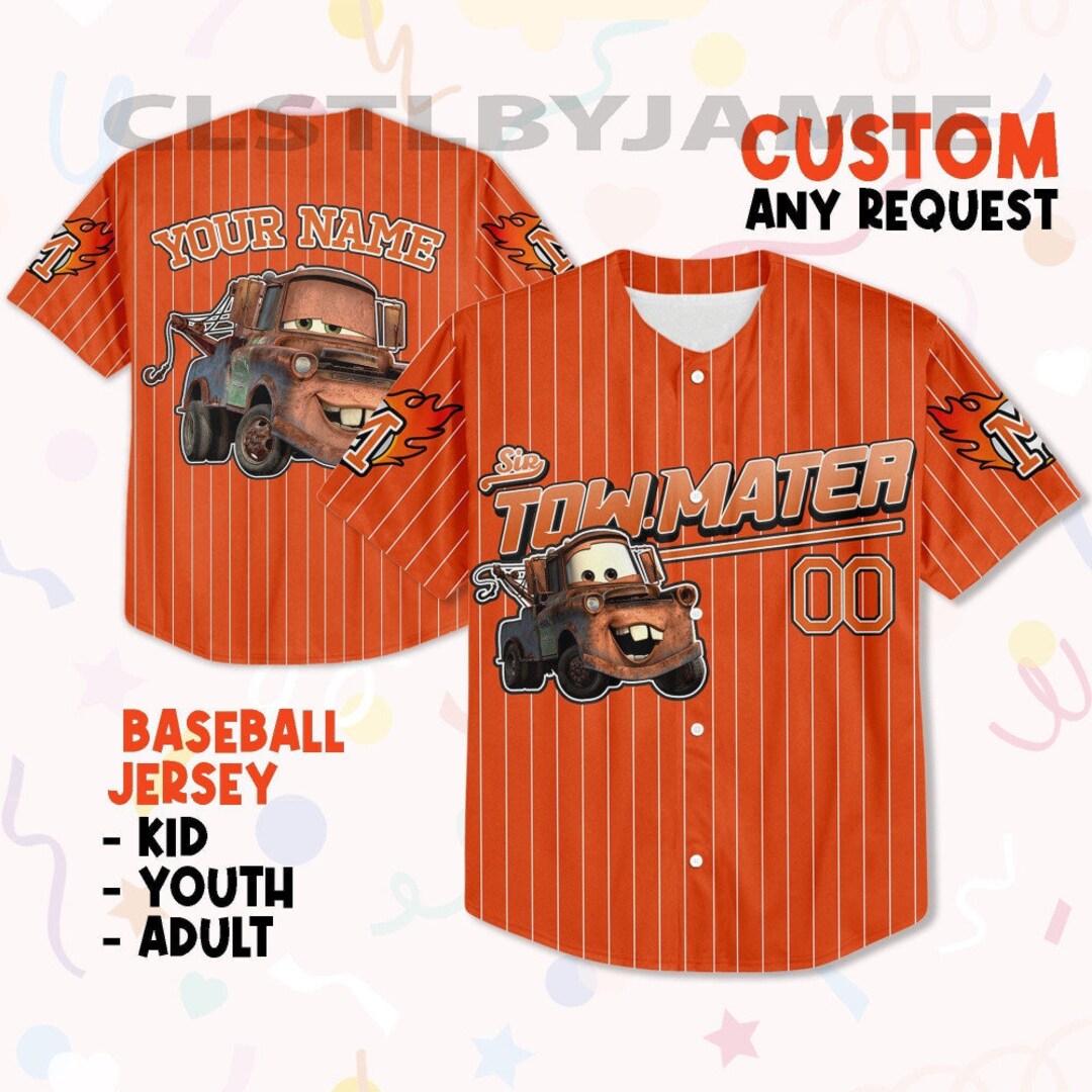 Mater1 Orange Baseball Jersey Matching Baseball Team Outfit Etsy