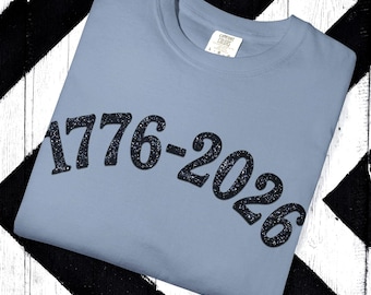 Semiquincentennial USA Tee - 4th of July Comfort Colors Shirt
