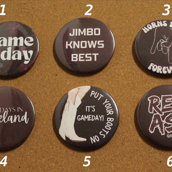 Texas A&M Game Day Buttons