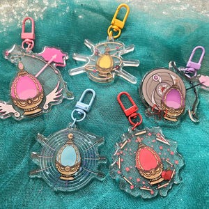 Madoka Magica Keychains