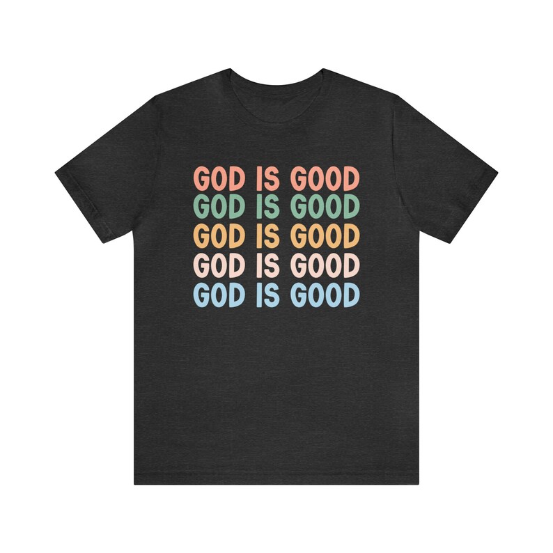 God Is Good Shirt, Faith Based Clothing, Boho Christian Shirts, Worship Shirt, Bible Study Gift, Chosen Shirt, Pray Shirt, Christian Merch Bild 6