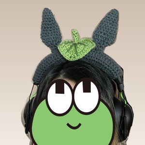 Custom Crochet Animal Ear/Kuromi/Bear/Totoro Headset Cover, Crochet Pet Accessories, Crochet Bag,  Crochet Home Decoration Tapestry