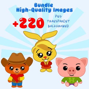 Plim Plim PNG Clipart, +220 Images, Circus Theme (Digital Download) imagen 4