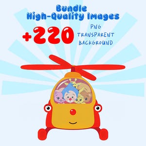 Plim Plim PNG Clipart, +220 Images, Circus Theme (Digital Download) imagen 2