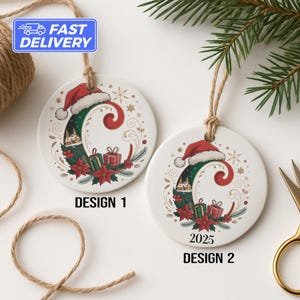 2025 Christmas Ornament, Custom Ornament, Holiday Ornament, Gift Ornament, Keepsake Ornament, Festive Ornament, Unique Ornament, Xmas