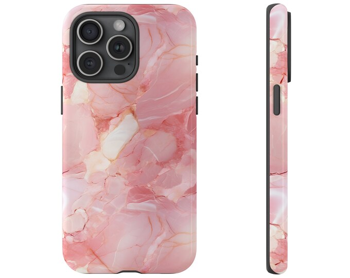 Colorful Marble iPhone Case for iPhone 15 Pro Max, 15 Pro, 15 Plus, 14, 14 Pro, 14 Plus, 14 Pro Max, 13, Stone Inspired Cover, Marble Lovers