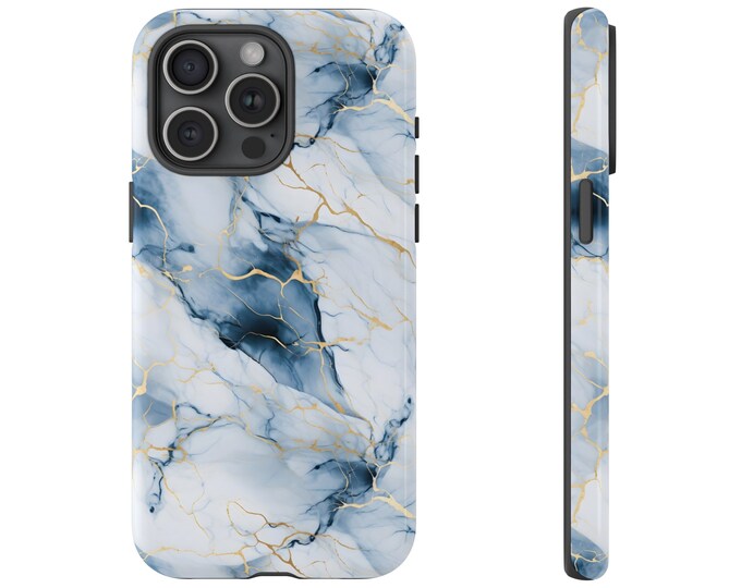 Colorful Marble iPhone Case for iPhone 15 Pro Max, 15 Pro, 15 Plus, 14, 14 Pro, 14 Plus, 14 Pro Max, 13, Stone Inspired Cover, Marble Lovers