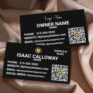 Cartões de visita impressos personalizados, código QR personalizado, cartões de visita impressos frente e verso foscos e brilhantes 50, 60, 70, 80, 90, 100, 200, 300, 500, 75