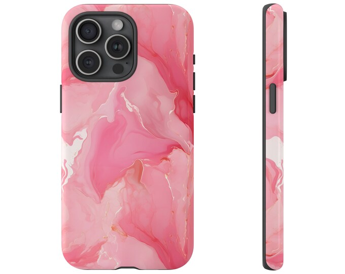 Colorful Marble iPhone Case for iPhone 15 Pro Max, 15 Pro, 15 Plus, 14, 14 Pro, 14 Plus, 14 Pro Max, 13, Stone Inspired Cover, Marble Lovers