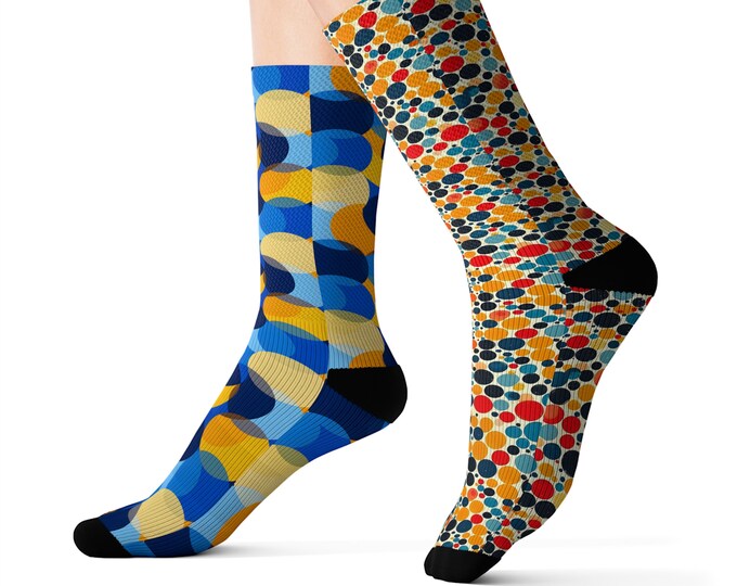 Rock Your Socks, Down Syndrome Awareness Socks, March 21 Socks, 3\21 Socks, Multicolor Socks