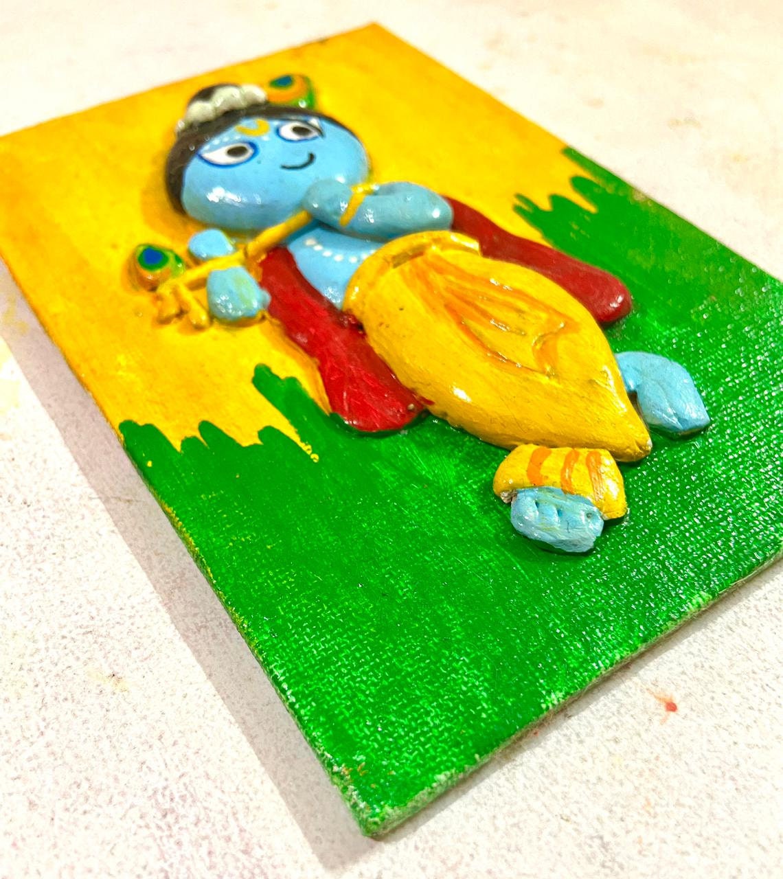 Clay Art Mouldit Clay Art Handmade Art Wall Decor Drawing Colorful ...