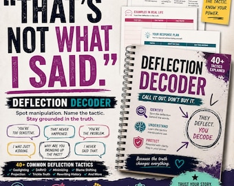 Spiekbriefje voor het ontwijken van trauma door verraad | Gespreksscripts | Printbaar invulbaar PDF-bestand