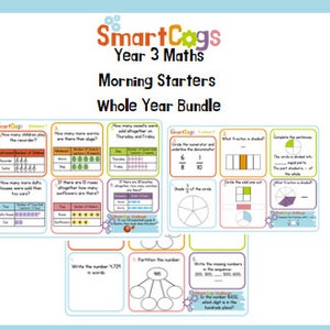 Pack d&#39;année entière pour débutants en mathématiques de 3e année