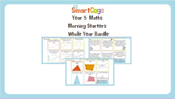 Year 5 Maths Starters Whole Year Bundle - Etsy Australia