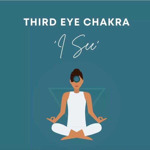 Guided Meditation For Healing The Third Eye Chakra! MP3 Audio - Soothing Voice