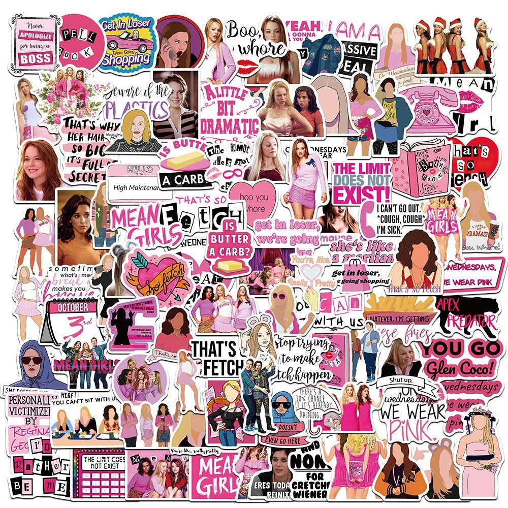Mean Girls Gifts & Merchandise for Sale  Cool stickers, Preppy stickers, Mean  girls