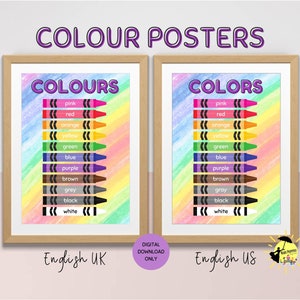 Colours Poster, Colors Poster