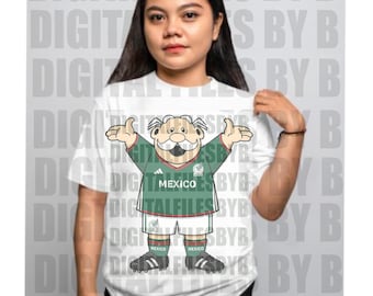 1986 football Mexico mascot figure pique wm86 World Cup Mexico