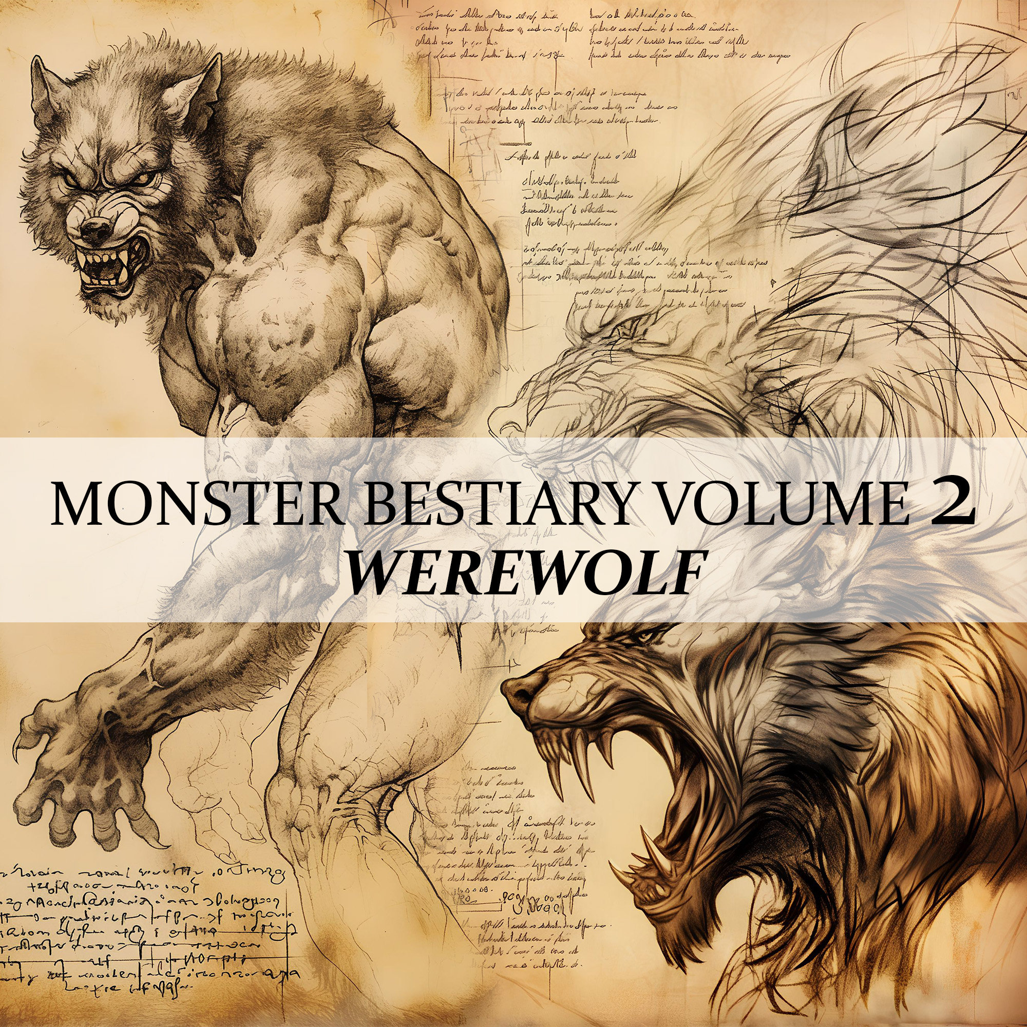 11 Page Monster Bestiary Chapter 2, Monster Encyclopedia Vol 2, 11 JPG ...