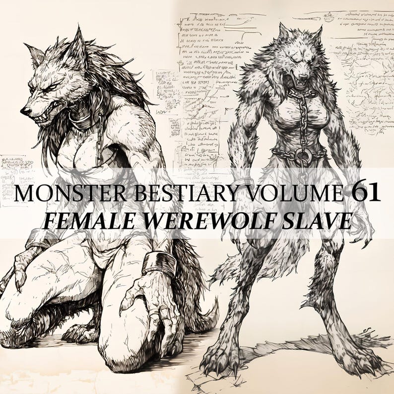8 Page Monster Bestiary Chapter 61, Monster Encyclopedia Vol 61, 8 JPG ...