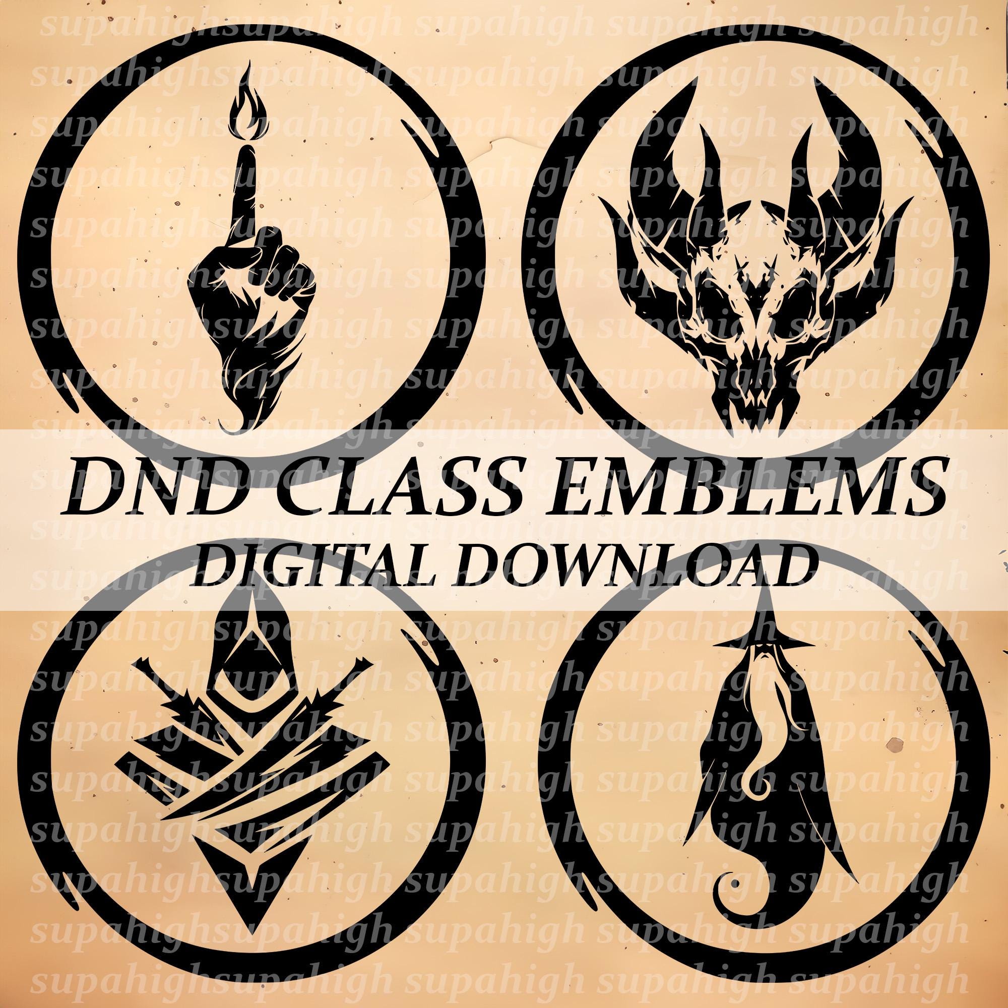 Dnd Class Emblems 3 Png Svg Png Transparent Background, Dnd Class ...