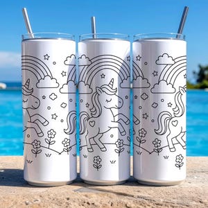 Coloring Tumbler - Etsy