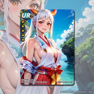 YAMATO Anime Waifu TCG Card – Illustration pour les fans, objet de collection unique, fait à la main, de haute qualité – Expédition rapide Cod.003