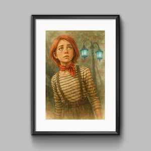 Affiche aquarelle A4 Clair Obscur Expedition 33 - Art personnalisé réalisé par des fans - Papier de haute qualité [S2-013]