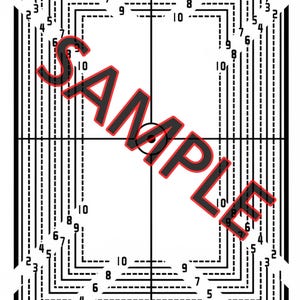 DIGITAL Printable - TGC grading tool kit, Pokemon PSA Beckett Ace Sports Cards, Collectors Collection, Gem Graded Mint 10 Grading Centering