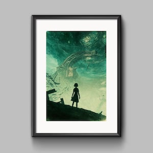 Poster Stampa A4 Acquarello Clair Obscur Expedition 33 - Custom Fan Made Fan Art - Carta di Altissima Qualità [S2-005]