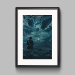 Poster Stampa A4 Acquarello Clair Obscur Expedition 33 - Custom Fan Made Fan Art - Carta di Altissima Qualità [S2-027]