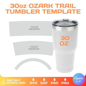 Ozark Trail 40 oz Vacuum Insulated Stainless Steel Tumbler Gradient, Size: 40 fl oz
