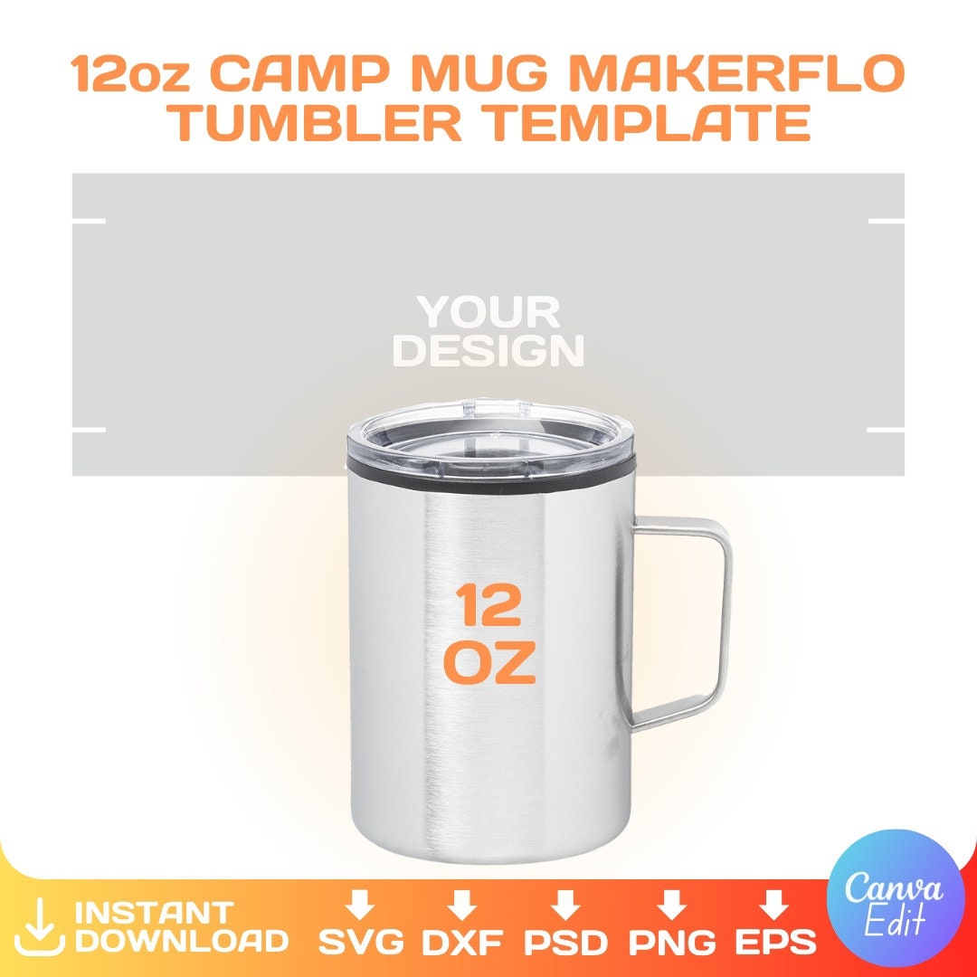 Oamaca 12OZ Coffee Mug with Lid, Vacuum Insulated Travel Tumbler