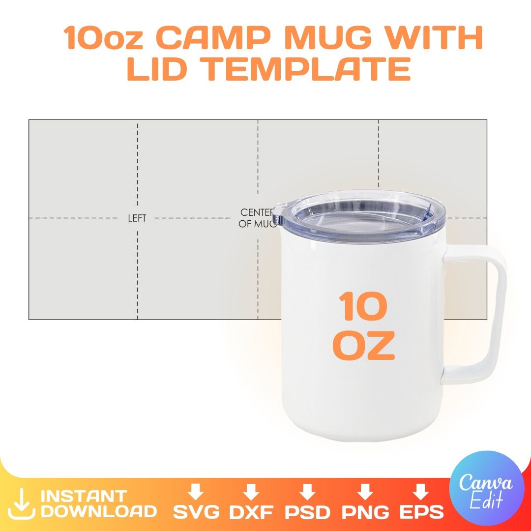 10 oz white sublimation stainless steel Coffee Mug with Handle Mockup |  Barnwood | JPG + Smart Object | Digital Download