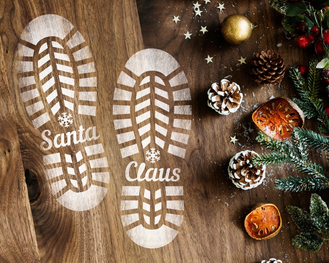 santa-shoe-stencil-svg-santa-footprint-svg-diy-santa-clause-footsteps-stencil-laser-cut-file-glowforge-cricut-nstant-download-etsy