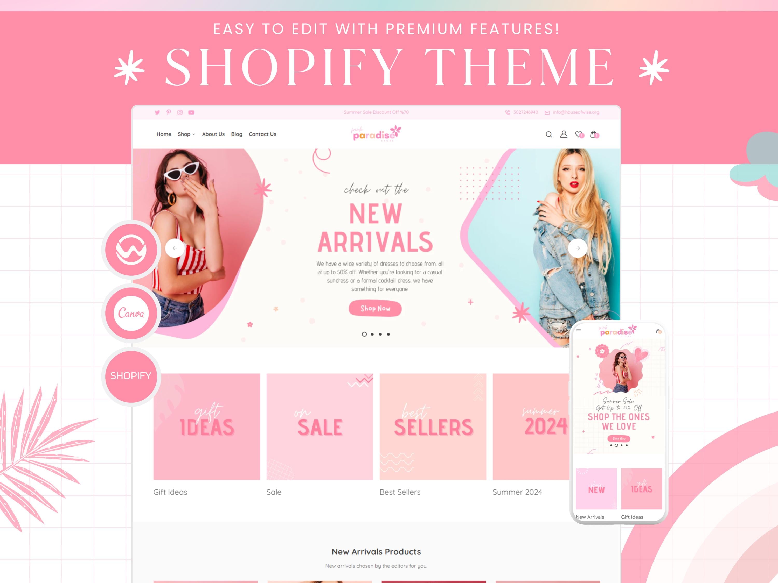 Shopify Best Women's Fashion Sites Buy Boutique Shopify