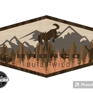 5 Layer Bronco, Wall Art, Laser Cut Files, SVG, PNG, Lightburn, Garage Decor, Ford Bronco, Laser Files