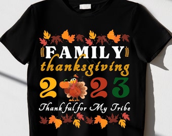 Family Thanksgiving 2023 Time Spent Toge Graphic by Manzuara