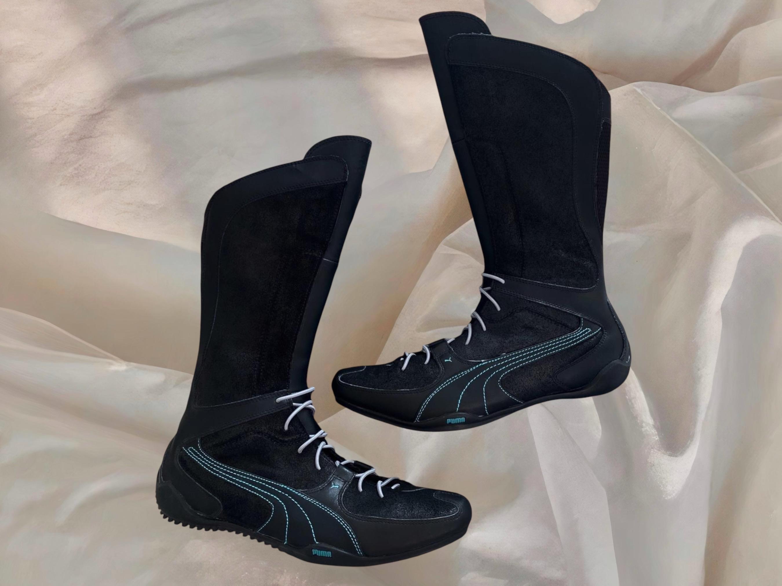 靴 00s PUMA archive long boots shoes y2k 00s PUMA archive long boots shoes y2k Low-Profile Early