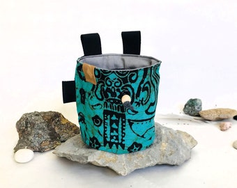 Chalk Bag, Gift for Climber, Treat pouch for dog, Bag for plants, Bag for mushrooms, Handbag, Pouch, Climbing, Kreide Beutel, Sac de Craie