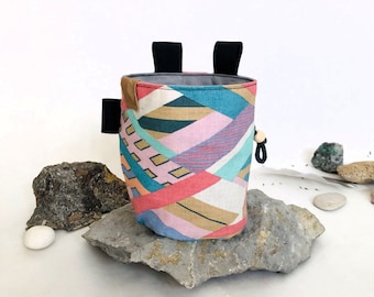 Chalk Bag, Gift for Climber, Treat pouch for dog, Bag for plants, Bag for mushrooms, Handbag, Pouch, Climbing, Kreide Beutel, Sac de Craie
