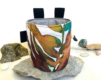 Chalk Bag, Gift for Climber, Treat pouch for dog, Bag for plants, Bag for mushrooms, Handbag, Pouch, Climbing, Kreide Beutel, Sac de Craie