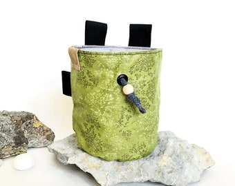 Chalk Bag, Gift for Climber, Treat pouch for dog, Bag for plants, Bag for mushrooms, Handbag, Pouch, Climbing, Kreide Beutel, Sac de Craie