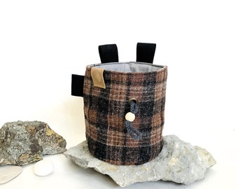 Chalk Bag, Gift for Climber, Treat pouch for dog, Bag for plants, Bag for mushrooms, Handbag, Pouch, Climbing, Kreide Beutel, Sac de Craie