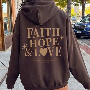 Christian Hoodie Christian Sweatshirt Christian Streetwear Christian Merch Christian Clothes Religious Hoodie Jesus Hoodie Bible Verse