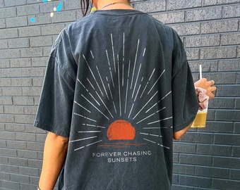 Sunset Comfort Colors Coconut Girl  Sunshine Shirt Coastal Cowgirl Ocean Inspired Style Stay Salty Tropical Tshirt Beachy Shirt Surfer Girl