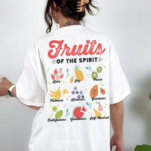 Fruit Of The Spirit ComfortColors Christian Shirt Ocean Inspired Style Beachy Shirts Coconut Girl Fruits Of The Spirit Christian Clothes