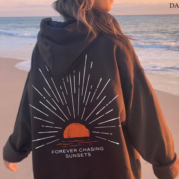 Sunset Hoodie Beach Hoodie Beach Hoodies Oversized Hoodie Beachy Sweatshirt Beachy Hoodies Coconut Girl Surf Hoodie Beach Sweatshirt