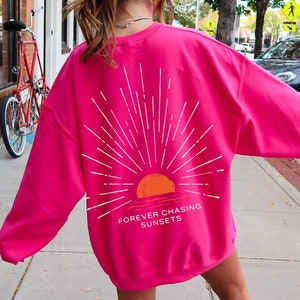 Beach Sweatshirt Coconut Girl Summer Sweatshirt Beachy Sweatshirt Salty Sweatshirt Coconut Girl Clothes Watch The Sunset Beachy Hoodies